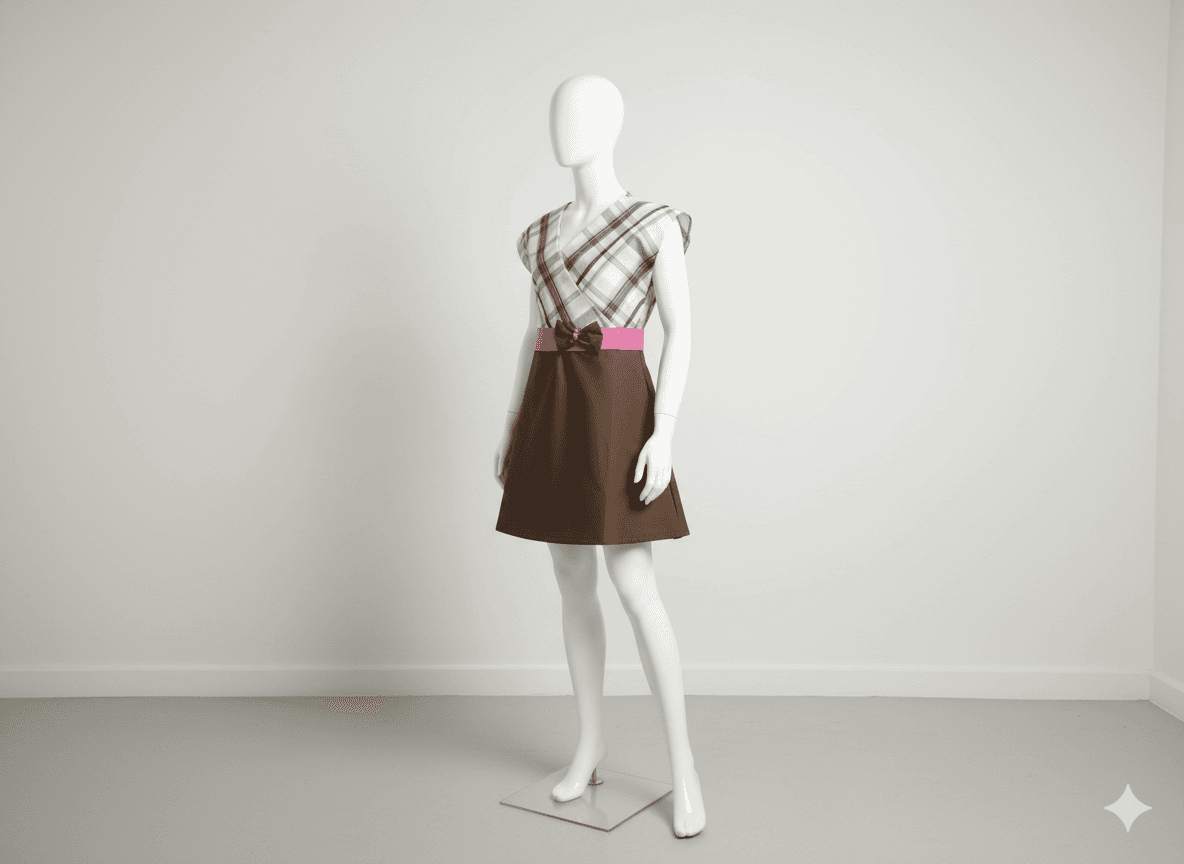 Girls Skirt School Dress